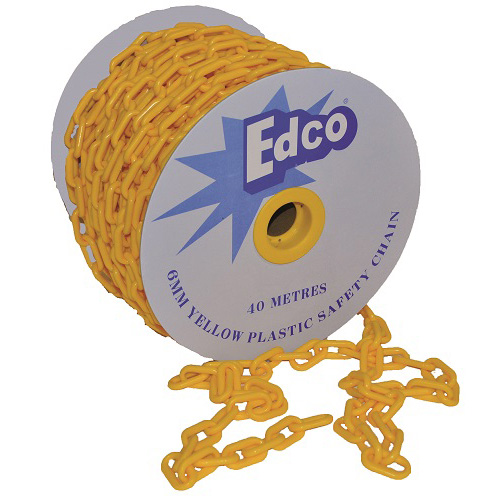 Yellow Safety Chain 6mm X 40M
